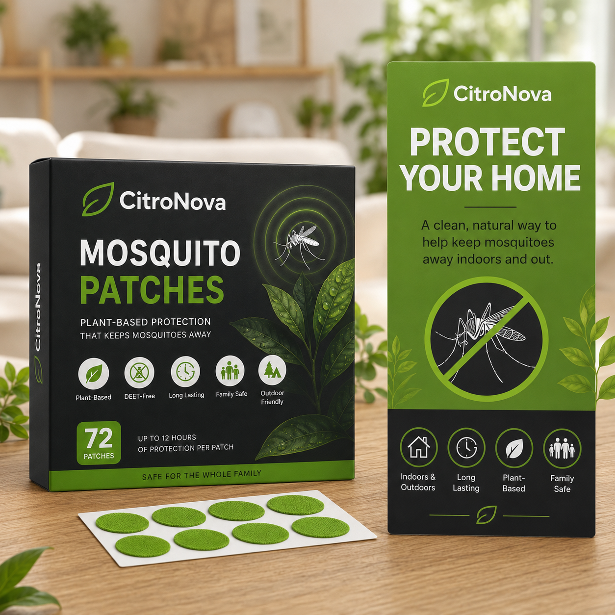 CitroNova Mosquito Patches