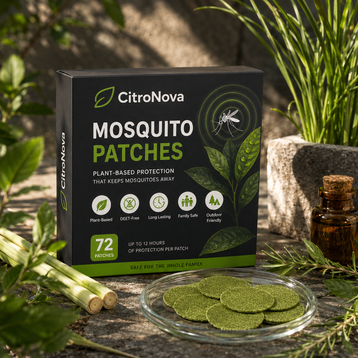 CitroNova Mosquito Patches